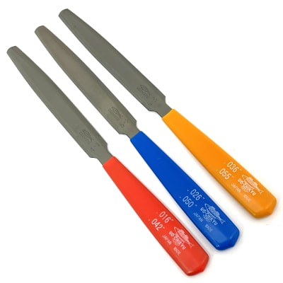 Set Limas Japonesas para Cejuelas 5003 Calibre .016 -.0551