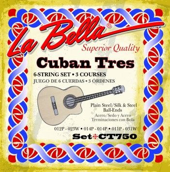 Cuerdas para  Tres Cubano. Mod: CT7501