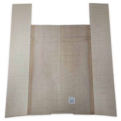 Set de Fondo y Costados MP-354 de Maple Flameado para Instrumentos Pequeños