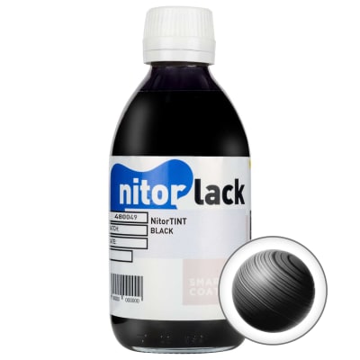 Tinta Nitorlack Negra de 250 ml para Madera1