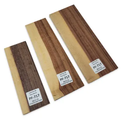 Pack de 3 Laminas PF-717 de Pau Ferro Especial con Detalles para Artesania1