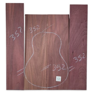 Set de Fondo y Costados PH-352 de Purple Heart para Instrumentos Pequeños1