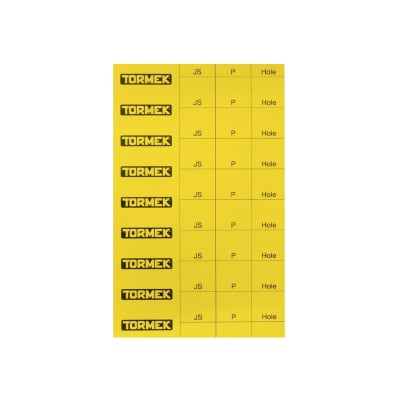 Etiquetas de Notas PL-01 Tormek