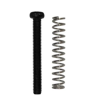 Set de Tornillo + Resorte para Capsula Humbucker. Color Black1