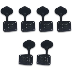 Clavijero Gotoh 4L+2R Black GB10 para Bajo Electrico