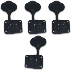 Clavijero Gotoh 3L+1R Black GB10 para Bajo Electrico