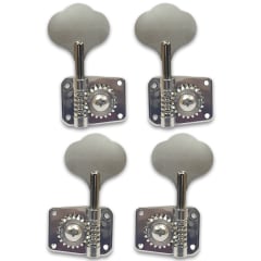 Clavijero Gotoh 2L+2R Nickel GB10 para Bajo Electrico