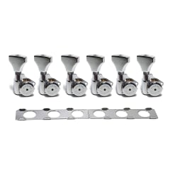 Clavijero Kit 6L con Locking. Mod 6K1GL0C-DHS. Color Chrome