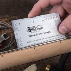 Guia para calibración de instrumentos de cuerdas # 0670-M Stewmac EEUU