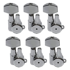 Clavijero 6L con Locking. Mod 6K1EL0C-STAG. Boton: 07. Color Chrome