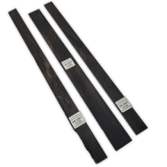 Set de 3 Piezas EB-1007 de Ebano Negro para Artesania