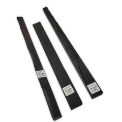 Set de 3 Piezas EB-1008 de Ebano Negro para Artesania