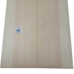 Tapa Armonica Unica SK-106 de Sitka Spruce para Tiple, Cuatro e Instrumentos Pequeños