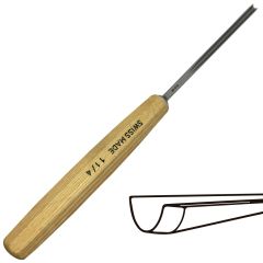 Gubia No 11 en U de 4 mm de ancho