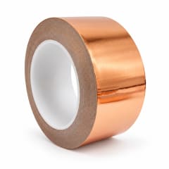 Rollo de Cinta de Lamina de Cobre Conductora Autoadhesiva de 50 mm de ancho