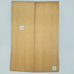 Madera para Tapa Armónica REF: 1209 de Abeto Engelmann Calidad AA Torrefied para Guitarra