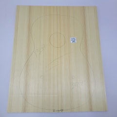 Madera para Tapa Armónica REF: 1307 para Guitarra de Abeto Engelmann Calidad AA