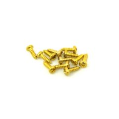 Tornillos para Clavijeros. Gold (12 pcs)