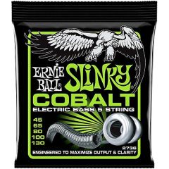 Bajo Electrico 045-130 5-String Slinky Cobalt (Ernie Ball®)