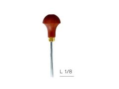 Microgubia No L 1 Plana Doble Bisel de 8 mm de ancho