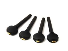 Clavijas para Viola 3/4 - 4/4 de Ebano. Mod: Swiss Tipo II