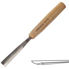 Gubia No 5 Semi Plana de 18 mm de ancho