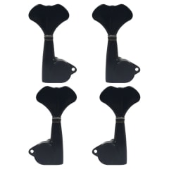 Clavijero Gotoh 2L + 2R Black GB707 para Bajo Electrico