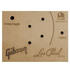Plantilla para armado de electrónica de Gibson