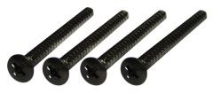 Tornillos para Neckplate. Mod: TS-03. Black ( 4 pcs)
