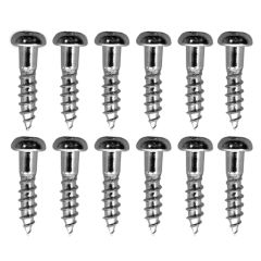 Tornillos para Clavijero. Chrome WS-02 (12 pcs)