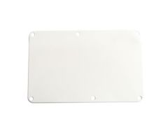 Back Plate Tremolo. White. P103W WO/H
