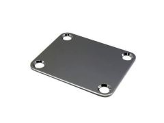 Neck Plate. Estilo Fender. NBS-3. Color Cosmo Black 