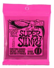 Cuerdas Mod: 2223 para Guitarra Electrica. 6-String. Super Slinky .009 - .042