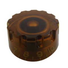 Perilla Plastica Ranurada. Amber.  SG, Gibson, Les Paul. Mod: KA-100