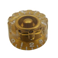 Perilla Plastica Ranurada. Gold. SG, Gibson, Les Paul. Mod: KG-100