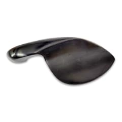 Mentonera de Ebano Lateral con Soporte central para Violín