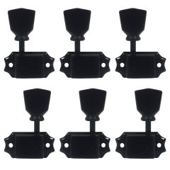 Clavijero 3L+3R Black SD90-SLB