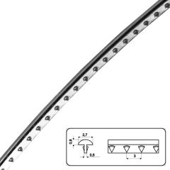 Tira de Traste Jumbo Low de 140 cm. Corona 2.7 mm