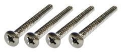 Tornillos para Neckplate. Mod: TS-03. Nickel( 4 pcs)