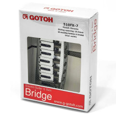 Puente Hard Tail 7-String. Mod: 510FX-7. Color: Chrome