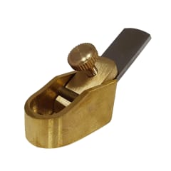 Mini Cepillo de Bronce de Base Curva 34 mm de largo