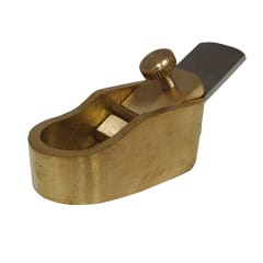 Mini Cepillo de Bronce de Base Curva 52 mm de largo