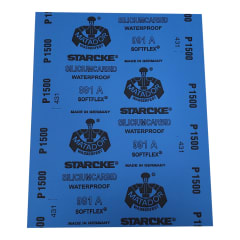 Lija al Agua. Grano 1500 de 230 x 280 mm