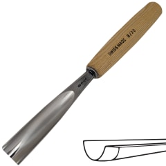 Gubia Pfeil No 8 Semi Curva de 20 mm de ancho