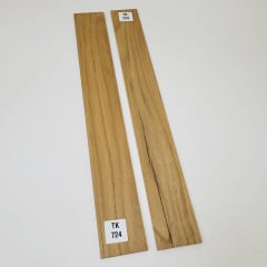 Set de 2 Laminas de Teak Exotico REF: TK-724