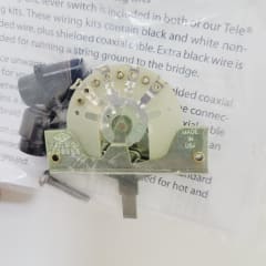 Switch Selector 3 posiciones CRL 3-way Lever Switch Item # 2000 Stewmac EEUU Tipo Telecaster