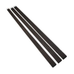 Set de 3 Piezas EB-1002 de Ebano Negro para Artesania y Otros Usos