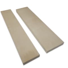 Set de Bloques para Laminar Aros y Fondo de Curly Maple Canadiense Especial Radial para Instrumentos Pequeños