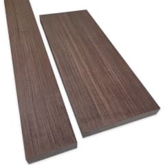 Set de Bloques para Laminar Aros y Fondo de Katalox Mexicano Especial para Guitarra // Corte Radial