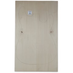 Madera Premium Basswood Canadiense para Cuerpo Ensamblado de Guitarras y Bajos Eléctricos # 9102